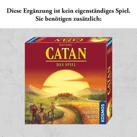 Kosmos – Catan – Extension for 5–6 Players, New Edition, Strategy Game (English Language Not Guaranteed), Single, Colourful