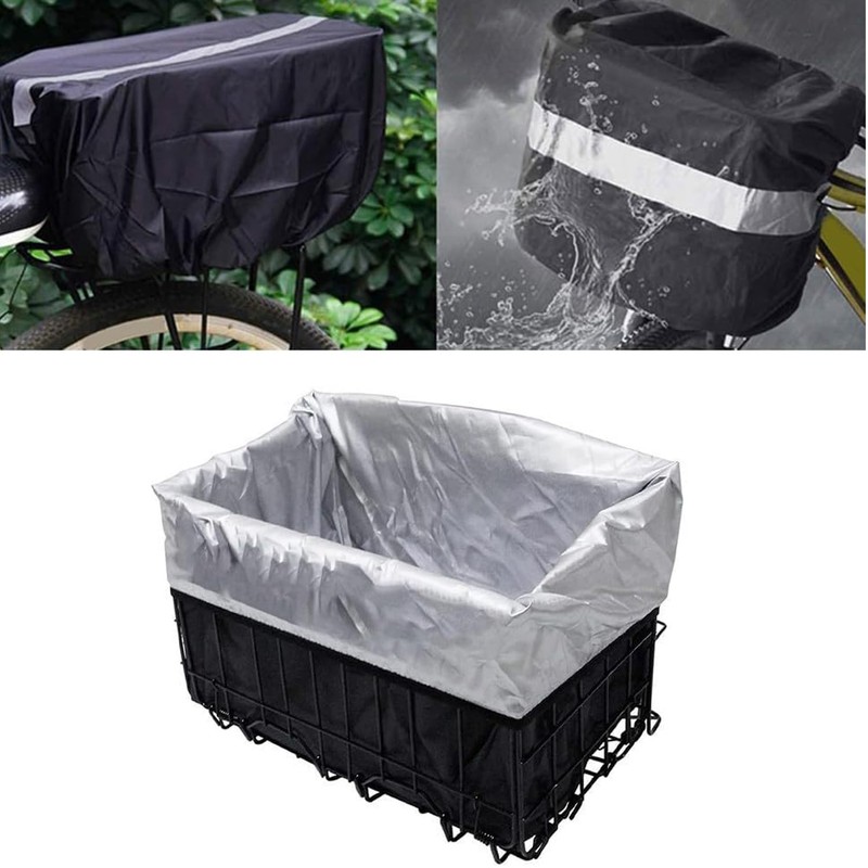Roczential Bicycle Basket Cover Bicycle Basket Cover Bicycle Basket Cover