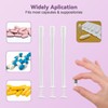 LIULINY 10 Stück Einmal Vaginal Applikator, Einmal Hygienische Vaginal Applikatorröhrchen,