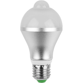 GPCT 9W Infrared Motion Activated/Detector/Sensor E26 LED Warm/Cool Bulb. Auto ON/Off, Outdoor/Indoor Dusk to Dawn Light Bulb- Front Door Garage/Basement/Hallway/Stairs/Patio/Backyard/Porch/Yard