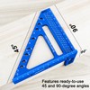 ViewReal Quick-Set 3D Measuring Square - Multi-Angle Carpenter's Tool with