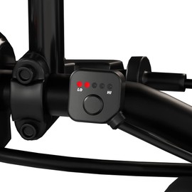 Ultimateaddons Essential Motorcycle Heated Grips With 5 Heat Levels, Setting Memory, and External Control System For 22mm Diameter Handlebars - 120mm