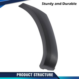 PIT66 New Front Passenger Side Right Bumper End Cap Compatible with Toyota Tacoma 2WD/4WD (Except X-Runner) Fender Flare Extension 2005-2011 TO1004170
