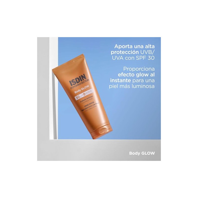 Isdin Fotoprotector Body Glow SPF 30, 200Ml