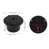 Round Cable, Snap On Cover, Made of ABS, Fits 2-3/4