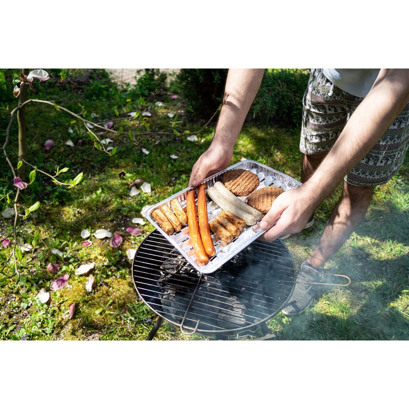 Nipter Aluminium Grill Tray, 34.1 x 22.9 cm, Aluminium Trays,