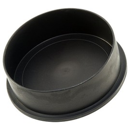 Caplugs 99390127 Plastic Conductive Cap for Threaded and Non-Threaded Connectors. CEC-19, E/VAC, to Cap Nominal Thread Size 1-3/16", Black (Pack of 50)