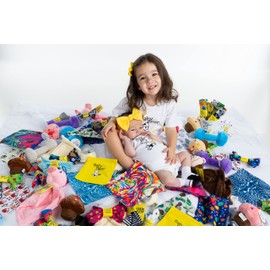 Baby Paper Baby Paper Original Crinkle Teether and Sensory Toy for Babies and Infants | Duckies Print | Non-Toxic, Washable | Great for Baby Showers