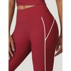 OMEWEE Yoga sets for women 2 piece Fashion contrasting lines