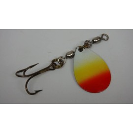 Luhr-Jensen Vintage Luhr Jensen & Sons Luhr's Lures Colorado Spinner Painted Blade! #3