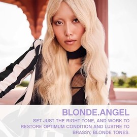KEVIN.MURPHY BLONDE.ANGEL - Acondicionador de color rubio para cabello decolorado, resaltado y gris, acondicionador hidratante rubio, color seguro, 250 mL / 8.4 fl oz