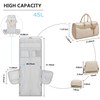 Garment Bags for Travel,Leather Convertible Garment Duffle Bag with Toiletry,Waterproof