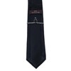 Trafalgar Men's Sutton Sterling Silver Figaro Tie Chain, Silver
