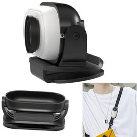 Coyktonty Camera Clip Mounting Bracket for Insta360 GO 3/GO 3S,Attachable to hat or backpack strap Adjustable angle