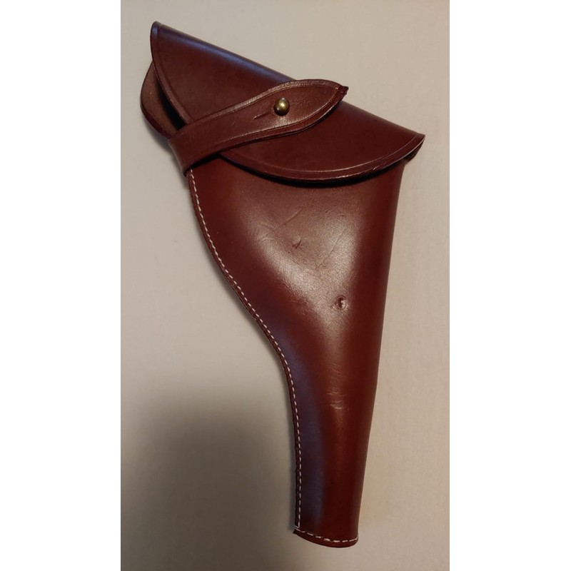 Militaria Stuffs WWI British Webley .455 Revolver Pistol Holster Russette