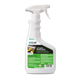 EQM - ECO-100 - Sgrassatore Concentrato per Cucina - 750 ML - Scioglie Tutti i Tipi di Grasso, Anche Quello Ostinato - Mantiene le Superfici Pulite e in Buone Condizioni