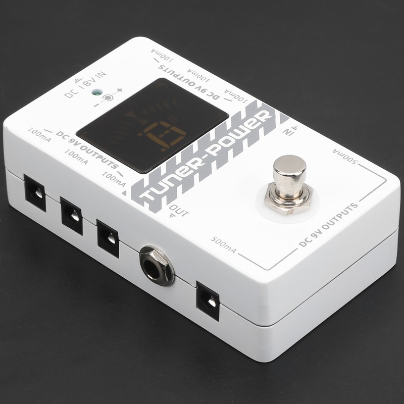 Tuner Power Supply 2‑in‑1 Electric Guitar Tuning Effects 8‑Way Isolated