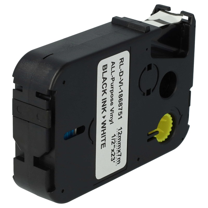 vhbw Label Tape Cassette Compatible with Dymo XTL 300, 500