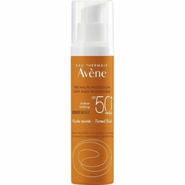 Avene Protector Solar Facial Dermatolgico con Color FPS50, Bloqueador Solar Facial para Piel Mixta y Grasa, Fluido con Color, Proteccin UVA UVB, 50ml 