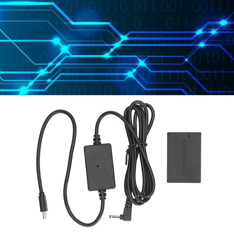 LP E12 Dummy Battery Digital Camera DR E12 DC Coupler