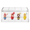 STOBAZA Multifunctional Acrylic Storage Box with Compartments Space-Saving Organizer for