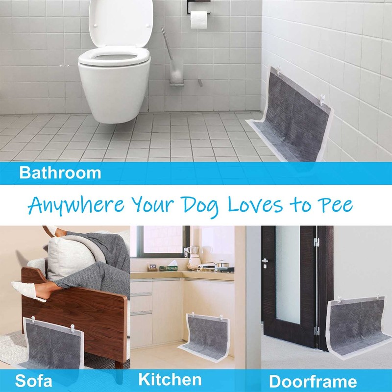 Dog Pee Pad Holder with Walls (6 Pack) for Small