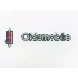 Gbodyparts 1978-1979-1980 Olds Cutlass Rocket Trunk METAL Emblem and Plastic Oldsmobile kit
