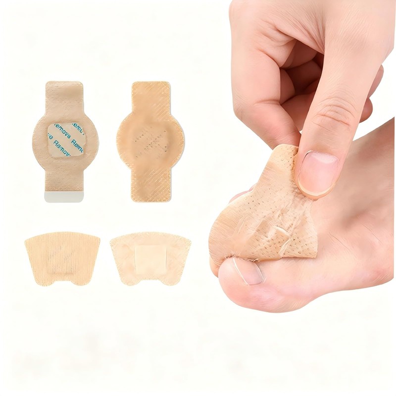 Toenail Care Patches, 21 PCS Overnight Nail Wraps for thick
