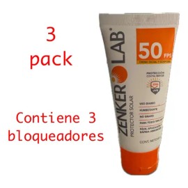 3 Pack, Protector Solar Fps50 Alta Proteccion, 3 Unidades                                                                                             