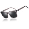 Duco Polarized Sunglasses for Men and Women Classic Square Unbreakable