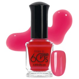 With Shan 60 second nail polish, M144 cherry syrup, 9ml, 1 ea / 위드샨 60초 매니큐어, M144앵두시럽, 9ml, 1개