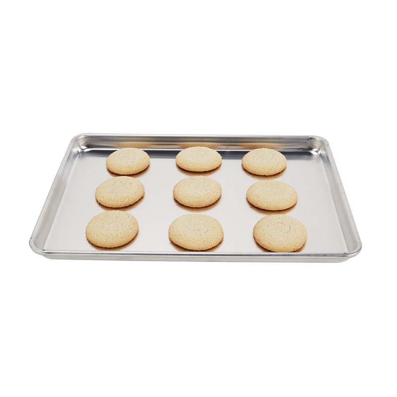Vollrath 5303 Wear-Ever Half-Size Sheet Pan, 18" x 13", Closed-Bead,