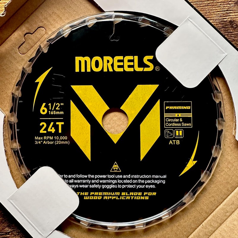 165mm Circular Saw Blade - 20mm Bore x 24T