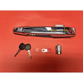 PSC 2007-2013 SILVERADO DRIVER FL CHROME DOOR HANDLE & LOCK CYLINDER REPAIR KIT!