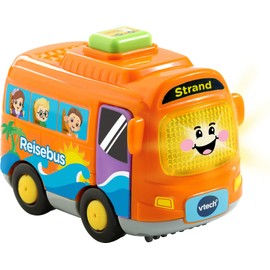 VTech Tut Tut Baby Speedster - Travel Bus - Toy Car with Music, Light Up Button, Exciting Phrases and Sounds - For Children Aged 1-5 Years