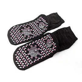Shop Unisex Magnetic Self Heating Yoga Socks - Red
