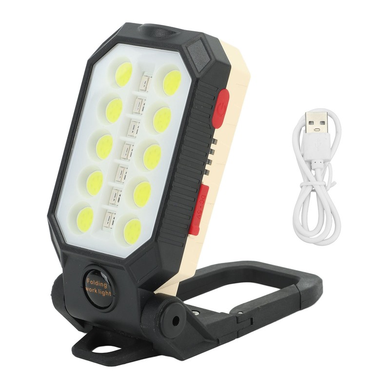 LED Work Light Super Bright Angle Adjustable Magnetic Adsorption IP66