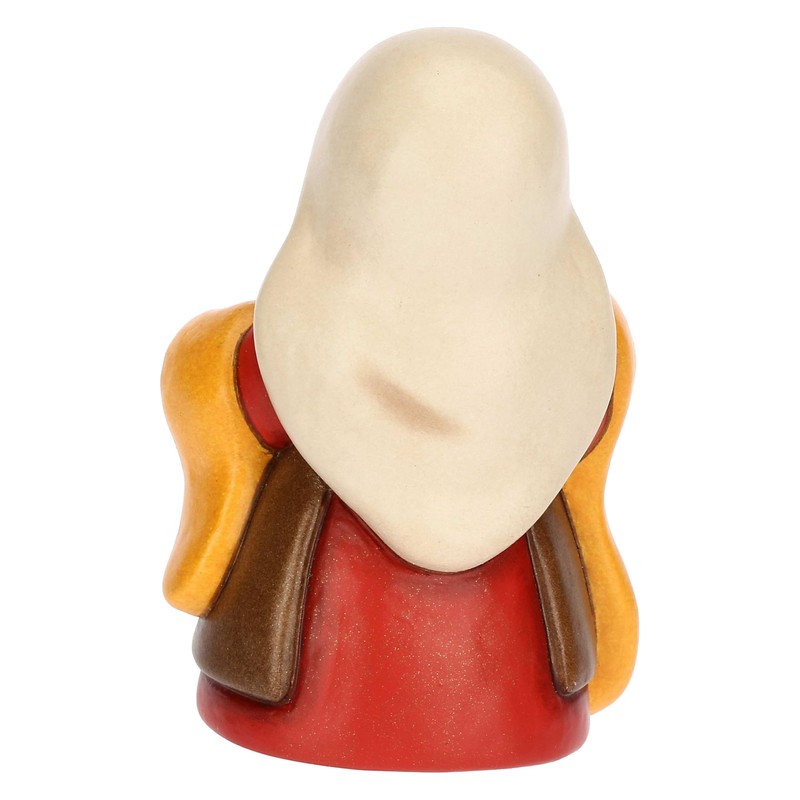 THUN - Red Ceramic Dealer, 5.4 x 4.3 cm, Height