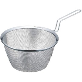 Kanda Colander, Made in Japan, Boiled Colander, 8.7 inches (22 cm), One Handed, Stainless Steel, Grand Decorander, Duo, Tsubamesanjo, KD-22 038093
