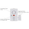 SCHWAIGER -HSA500 Garage Sliding Door Alarm with PIN | Home