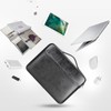 DOMISO 14 inch Laptop Sleeve Case Water-Resistant PU Computer Cover