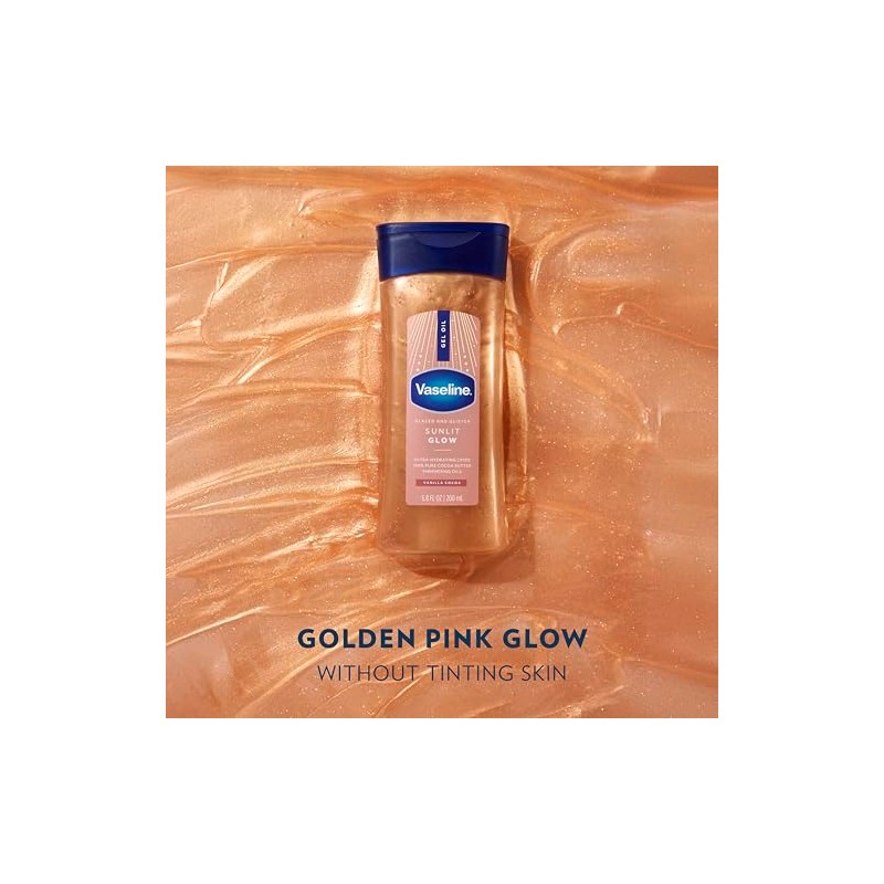 Vaseline Cuidado de la piel Shimer Gel Oil 6.8 fl