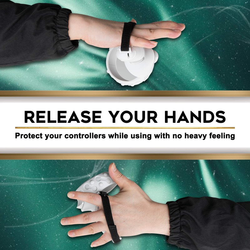 (1 Pair) Orzero Silicone Controller Cover Compatible for Quest 2,