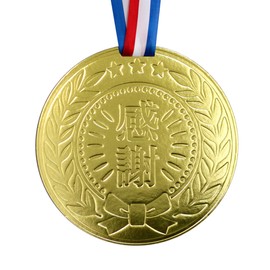 Full Tack Colored Paper Large Gold Medal Colored Paper, 9.5 inches (24.2 cm) Diameter AR0819113