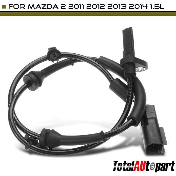 Unbranded ABS Wheel Speed Sensor for Mazda 2 11-14 L4