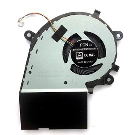 12V GPU+CPU Cooling Fan Replacement for Asus ROG Strix G531GV G531GW G731GW G512LV G532LWS, 13NR01Q0P04012 FMMV, 13NR01N0P08012 FMMT(Two Versions of Fans, 5V&12V. This Fan only fits for 12V Version)