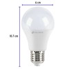 Volteck LED-60FX4, Lámpara de led, A19, 9W, E27, luz de