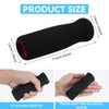 Ptwola 4PCS Foam Cane Grip Replacement Thick Cushioned Grip Offset