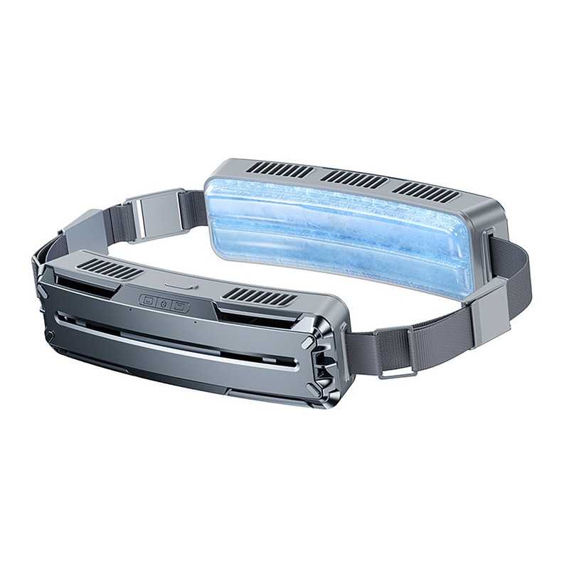 Wearable Waist Fan 3 Speeds Portable Mini USB Belt Fan