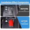 Gear Shift Knob Head Protection Cover Trim ABS 1PCS Compatible